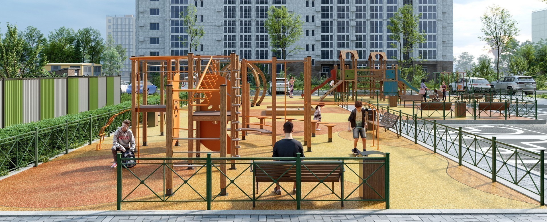 Жилой комплекс в 133-квартале, Литер 4