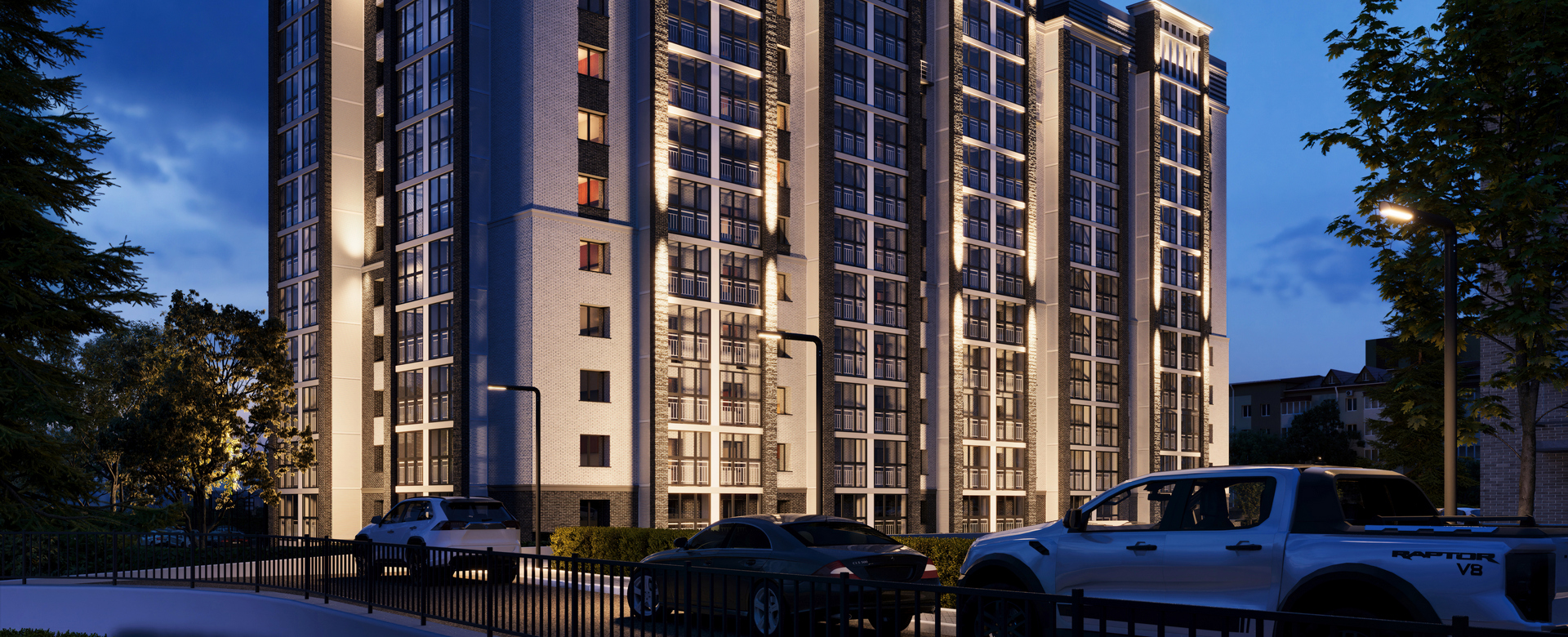 Жилой дом в 604-квартале