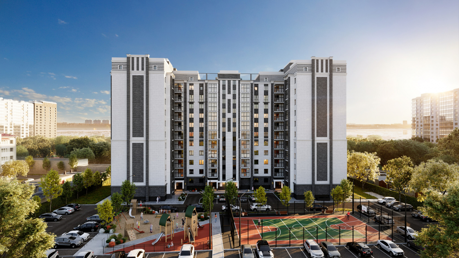 Жилой дом в 604-квартале