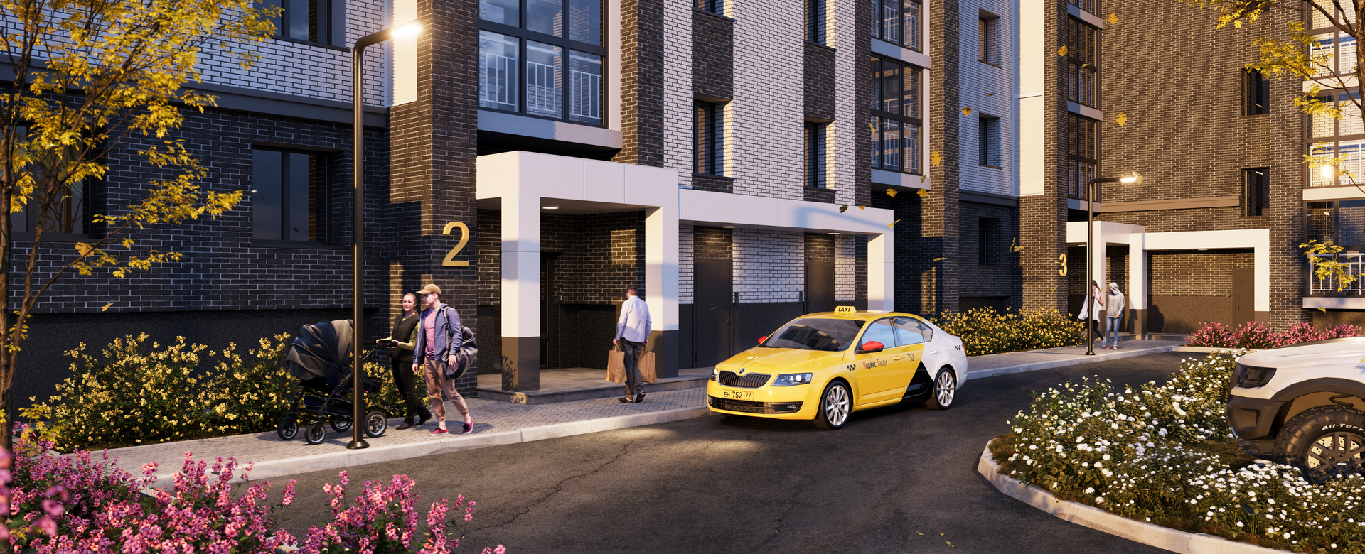 Жилой дом в 604-квартале