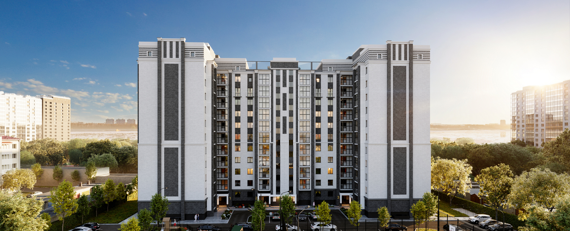 Жилой дом в 604-квартале