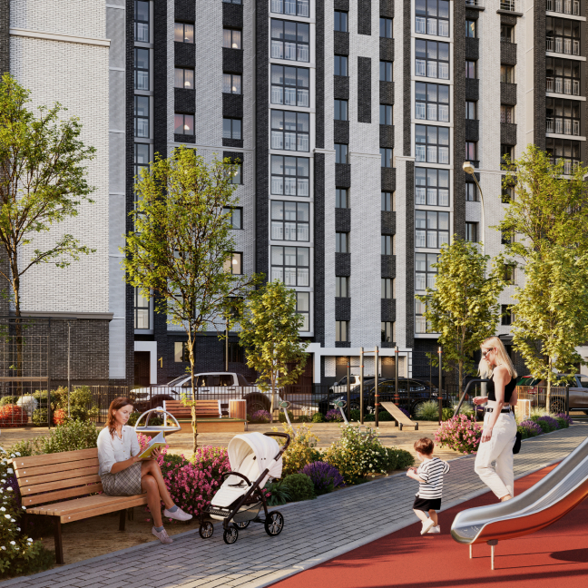 Жилой дом в 604-квартале